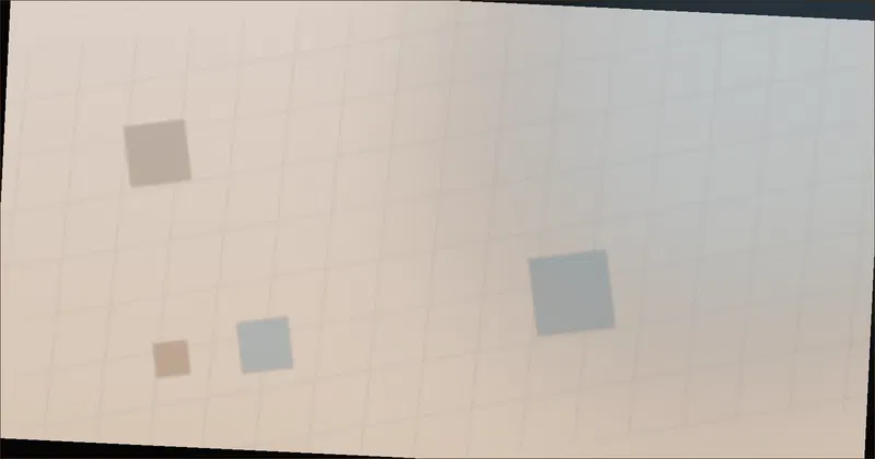 Illustration of a clean, spare game built on one elegant idea